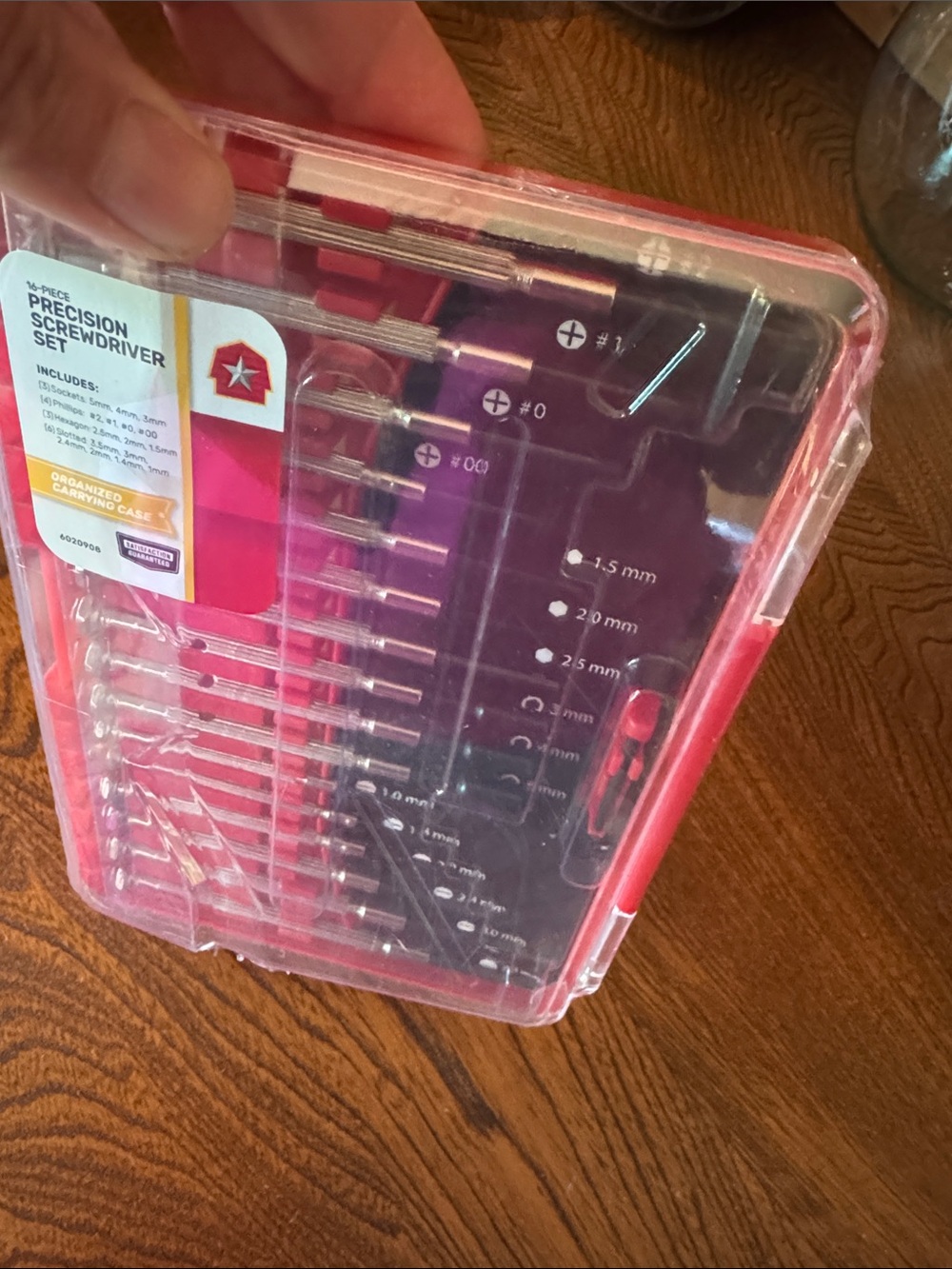 🆕 16pc Precision Screwdriver Set in organized carry case